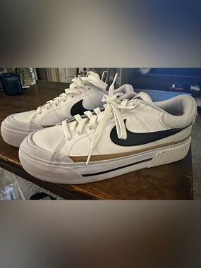 Nike women’s platform court shoes